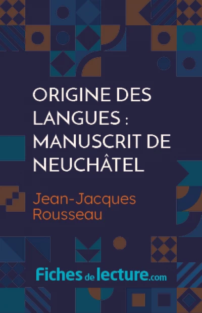 Origine des langues : Manuscrit de Neuchâtel