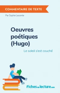 Oeuvres poétiques (Hugo) : Le soleil s'est couché