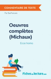 Oeuvres complètes (Michaux) : Ecce homo