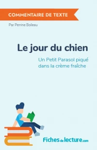 Le jour du chien : Un Petit Parasol piqué dans la crème fraîche