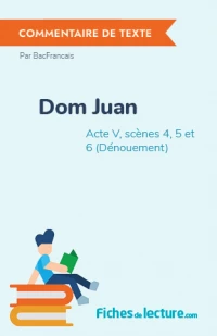 Dom Juan : Acte V, scènes 4, 5 et 6 (Dénouement)
