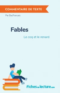 Fables : Le coq et le renard