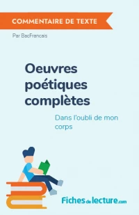 Oeuvres poétiques complètes : Dans l'oubli de mon corps