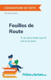 Feuilles de Route : Tu es plus belle que le ciel et la terre