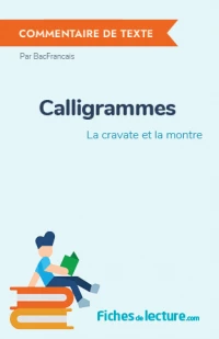 Calligrammes : La cravate et la montre