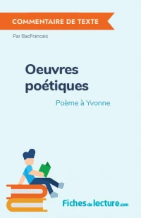Oeuvres poétiques : Poème à Yvonne