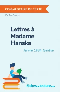 Lettres à Madame Hanska : Janvier 1834, Genève