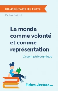 Le monde comme volonté et comme représentation : L'esprit philosophique