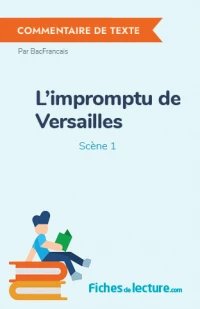 L'impromptu de Versailles : Scène 1