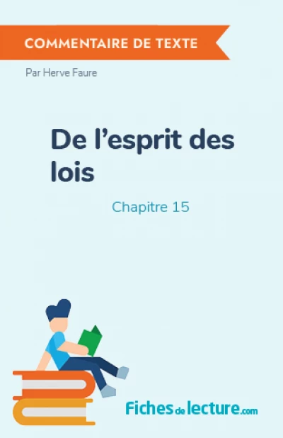 De l'esprit des lois